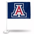 thumbnail image 1 of Arizona NCAA Wildcats 14x19 Double Sided Window Mount Car Flag, 1 of 6