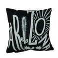 thumbnail image 1 of Arizona | Pillow Cover | South Western Decor | Throw Pillow | Cactus Decor | Arizona Art | Arizona Gifts | Gift idea | Black and White, 1 of 5