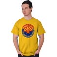 thumbnail image 1 of Arizona Pride Illustrated State Flag Men's Graphic T Shirt Tees Brisco Brands S, 1 of 6