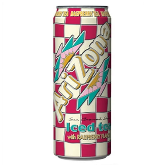 Arizona Raspberry Tea 23 Oz Can Pack of 24