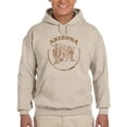 thumbnail image 1 of Arizona Rubber Seal Stamp Hoodie Men -Image by Shutterstock, Male Large, 1 of 4
