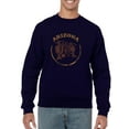 thumbnail image 1 of Arizona Rubber Seal Stamp Sweatshirt Men -Image by Shutterstock, Male 5X-Large, 1 of 4