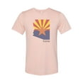 thumbnail image 1 of "Arizona Shirt, Arizona Is Home, AZ Tee, Soft Bella Canvas, Sublimation, Arizona Tee, I'm From Arizona, AZ Shirt, Arizona Native, Unisex T, Peach, MEDIUM", 1 of 1