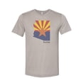 thumbnail image 1 of "Arizona Shirt, Arizona Is Home, AZ Tee, Soft Bella Canvas, Sublimation, Arizona Tee, I'm From Arizona, AZ Shirt, Arizona Native, Unisex T, Heather Stone, 2XL", 1 of 1