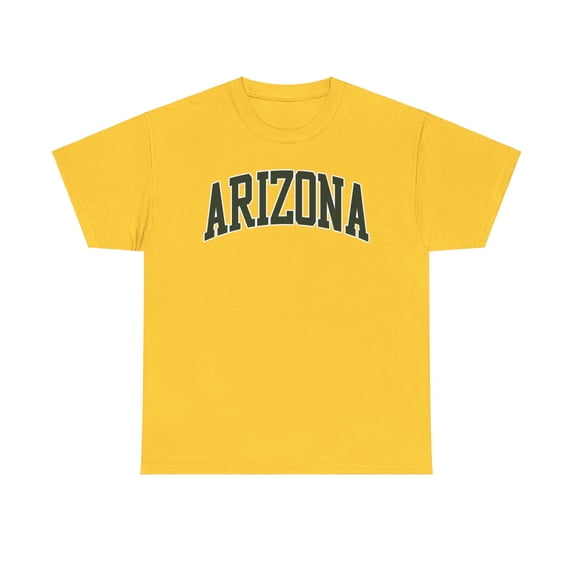 Arizona Shirt Gifts Tshirt Crew Neck Short Sleeve