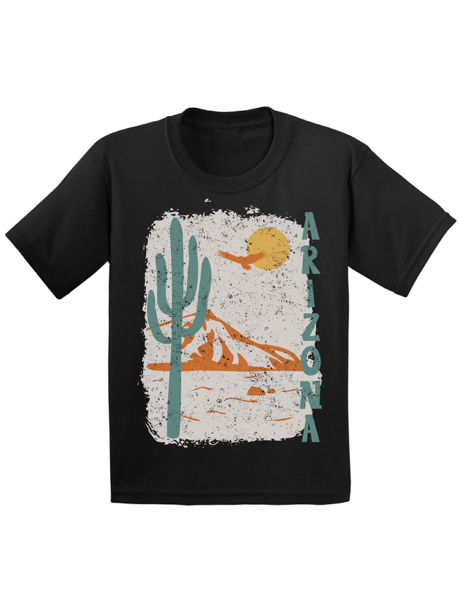 Arizona Shirt for Kids Graphic to - State 6 - Years USA - 15 Age Youth AZ Souvenir Novelty