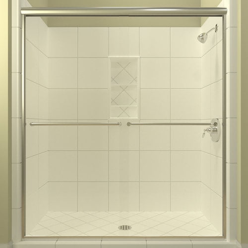 Arizona Shower Door ES16670CHCLT 70.38 x 66 in. ESE Euro Enclosure Shower Door - Chrome