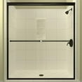 thumbnail image 1 of Arizona Shower Door LSER4870AOBCLT 70.38 x 48 in. Leser Lite Euro Enclosure Shower Door - Oil Rubbed Bronze, 1 of 1