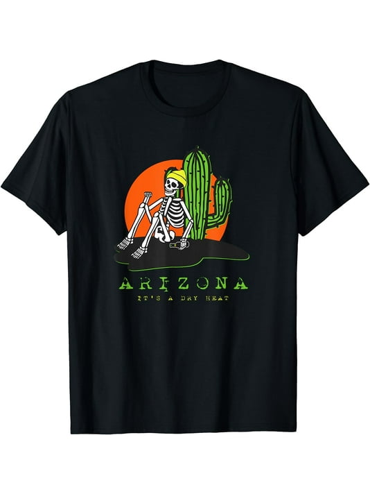 Arizona Cactus Plant With Flower T-Shirt For Women Arizona Cactus Plant With Flower T-Shirt For Women