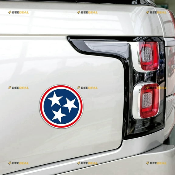 Arizona State Flag AZ USA State Car Magnet Round Magnetic Sticker Decal - 2 Pack Reflective 4" - for Truck Door Fridge Reusable Waterproof