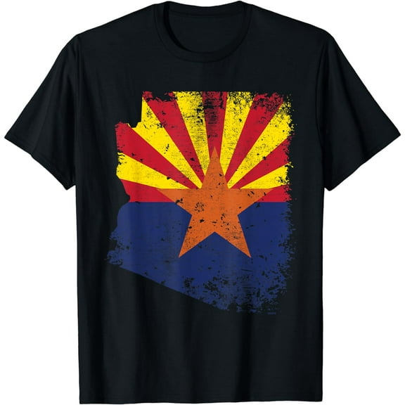 Arizona State Flag, Faded Flag of Arizona T-Shirt