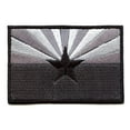 thumbnail image 1 of Arizona State Flag Grayscale Embroidered Iron On Patch, 1 of 2