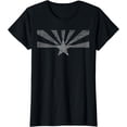 thumbnail image 1 of Arizona State Flag T-Shirt Distressed Vintage AZ Flag Print, 1 of 4