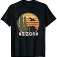 thumbnail image 1 of Arizona State Gift Souvenir | Retro Arizona Cactus&nbsp; T-Shirt, 1 of 3
