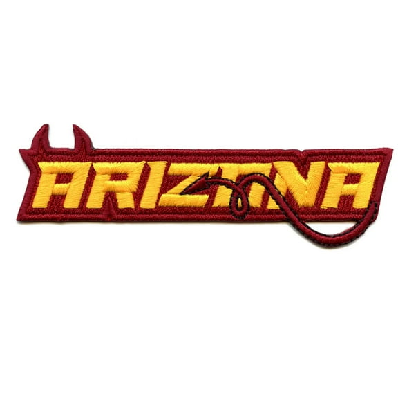 Arizona State Horned Tail Patch Football College Team Embroidered Iron On
