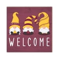 thumbnail image 1 of Arizona State Sun Devils 10'' x 10'' Welcome Gnomes Sign, 1 of 1
