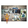 thumbnail image 1 of Arizona State Sun Devils 11" x 19" I Love My Family Clip Photo Frame, 1 of 1