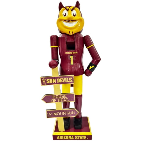 Arizona State Sun Devils 12" Mascot Nutcracker