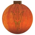 thumbnail image 1 of Arizona State Sun Devils 12'' Pumpkin Sign, 1 of 1