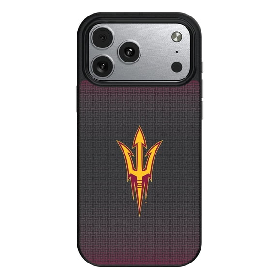 Arizona State Sun Devils Linen Logo iPhone Magnetic Bump Case
