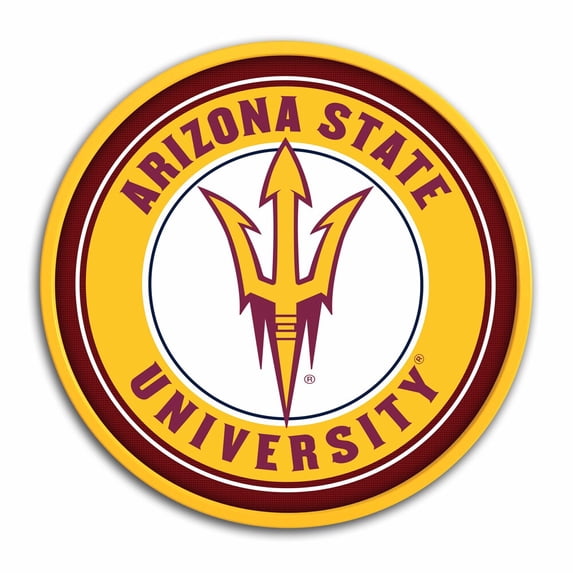 Arizona State Sun Devils 17.5'' x 17.5'' Modern Disc Wall Sign
