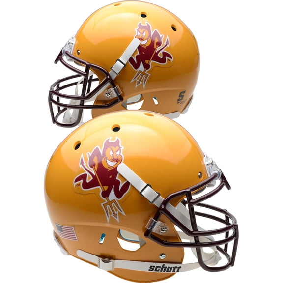 Arizona State Sun Devils Schutt Yellow Authentic Football Helmet