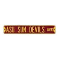 thumbnail image 1 of Maroon Arizona State Sun Devils 6" x 36" College Ave Street Sign, 1 of 1