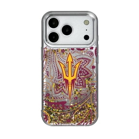Arizona State Sun Devils iPhone Glitter Paisley Design Case