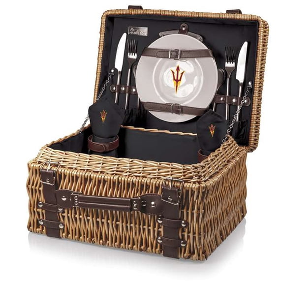 Arizona State Team Sports Sun Devils Champion Picnic Basket