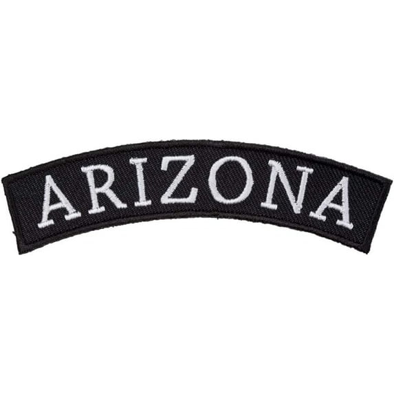 Arizona State Top Rocker Patch, Small Size