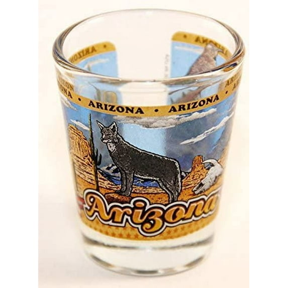 Arizona State Wraparound Shot Glass