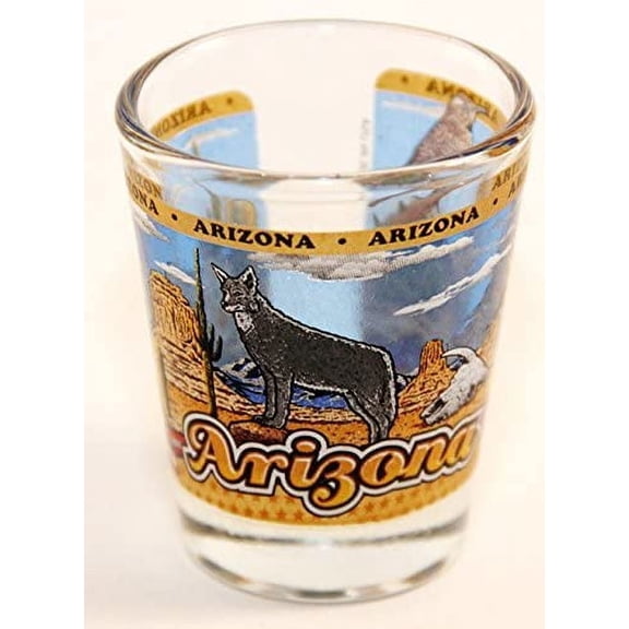 Arizona State Wraparound Shot Glass
