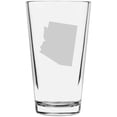 thumbnail image 1 of Arizona States Etched 16oz Libbey Pint Glass, 1 of 1