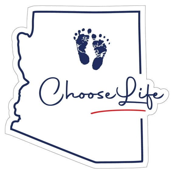 Arizona Sticker Pro-Life Sticker