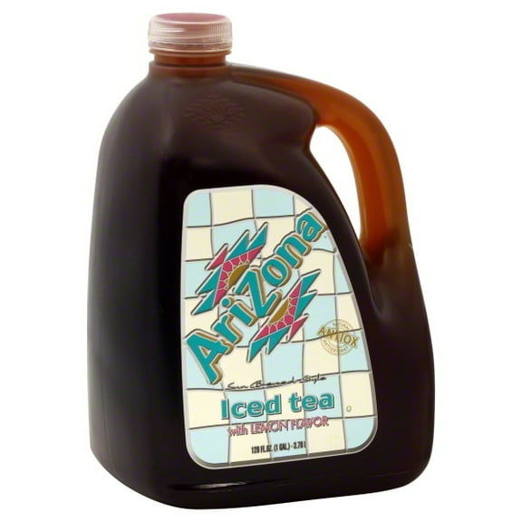 Arizona Sun Brewed Style Iced Tea with Lemon Flavor, 128 Fl. Oz.