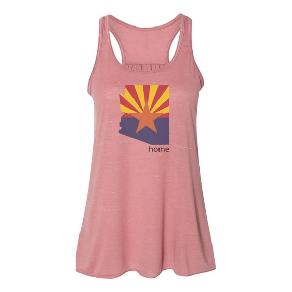 "Arizona Tank, Arizona Is Home, Womens Arizona Shirt, Soft Bella Canvas, Sublimation, Arizona Tee, I'm From Arizona, AZ Shirt, AZ Racerback, Mauve Marble, EXTRA SMALL"
