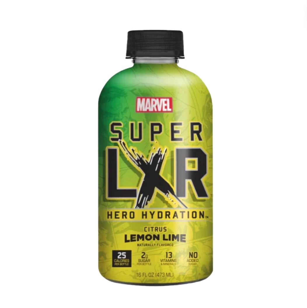 AriZona Super LXR Marvel Citrus Lemon Lime Hero Hydration 16 fl oz ...