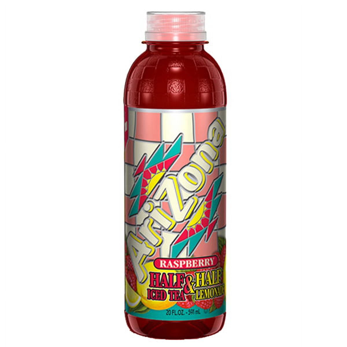 Arizona Tea Half & Half Raspberry Tallboys 20 Oz Plastic Bottles
