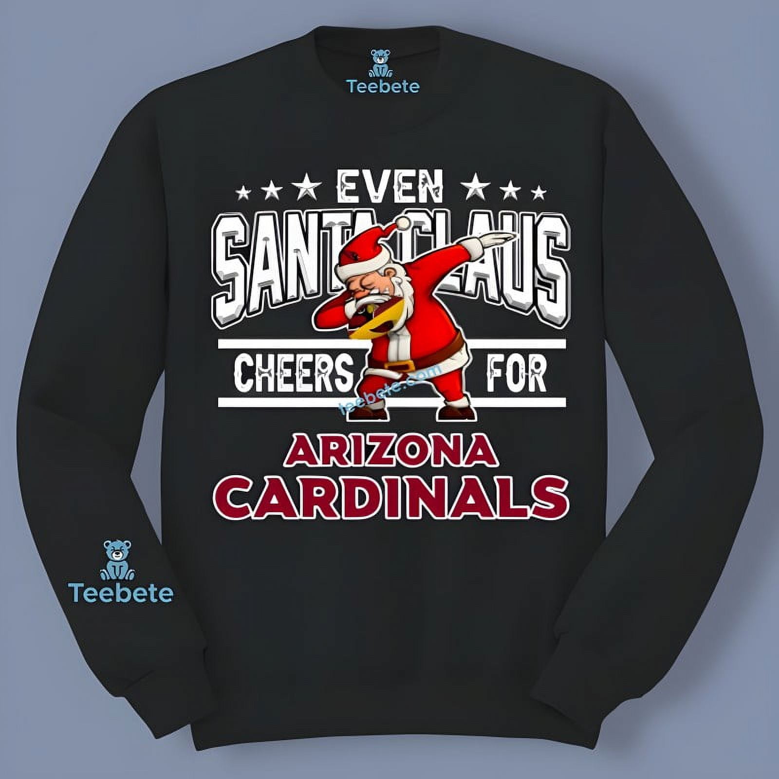 Arizona Team Cardinal Football Christmas T Shirt 2024 Crewneck