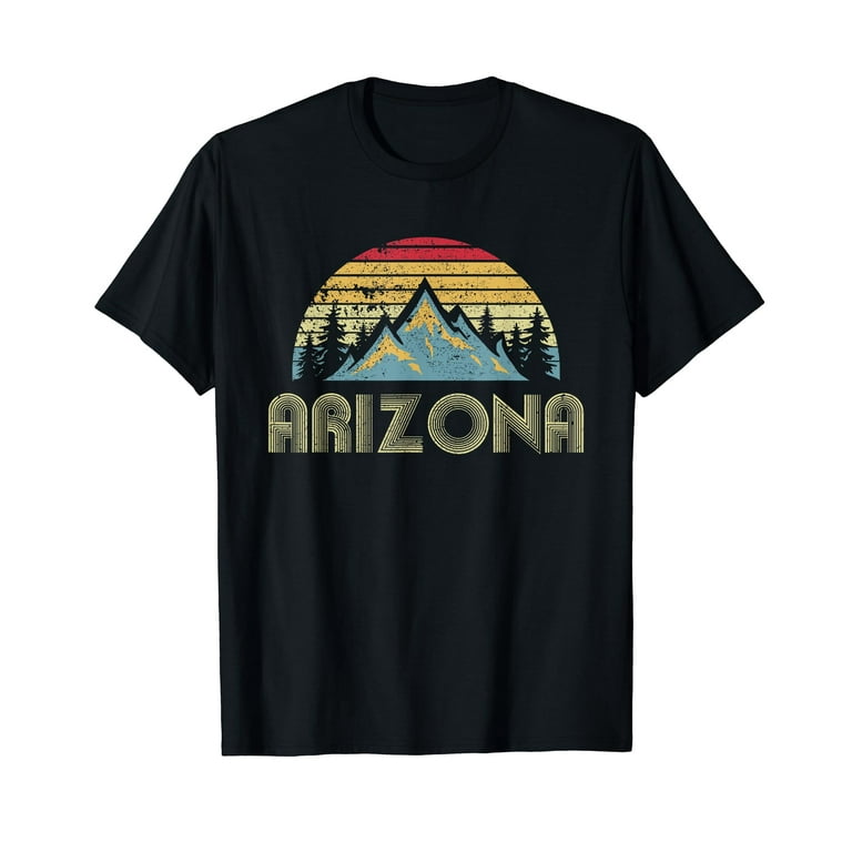 Arizona Tee - Retro Vintage Mountains Nature Hiking T Shirt Arizona Tee - Retro Vintage Mountains Nature Hiking T Shirt