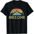 thumbnail image 1 of Arizona Tee - Retro Vintage Mountains Nature Hiking T Shirt, 1 of 2