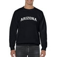 thumbnail image 1 of Arizona Text Men Sweatshirt, Male Small, 1 of 4