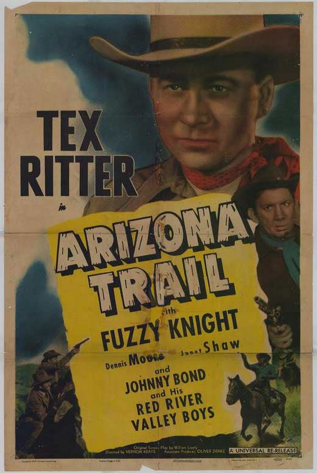 Arizona Trail movie POSTER (Style A) (27" x 40") (1943)