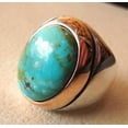 thumbnail image 1 of Arizona Turquoise Ring, Silver Jewelry, 925 Silver Ring, Father's Day, AAA Natural Turquoise, December Birthstone Ring, Heavy Mens Ring, Spiritual Healing Gemstone, Christmas, Tiny Mens Ring, 1 of 5