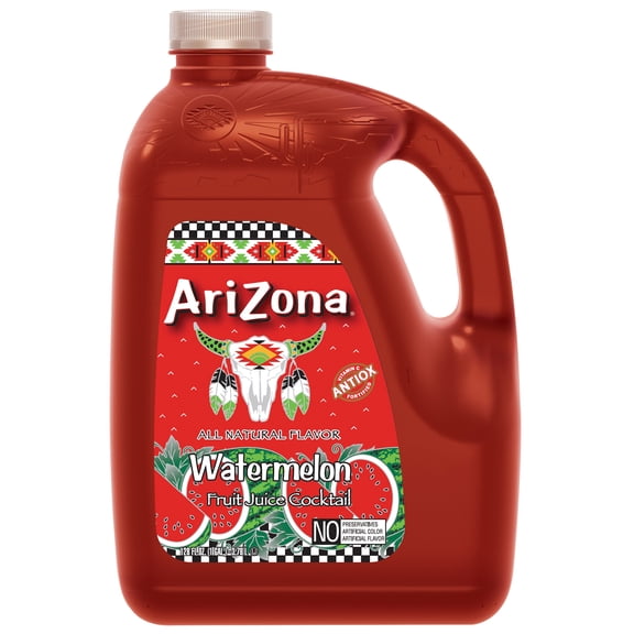AriZona Watermelon Fruit Juice Cocktail - 128 fl oz Gallon Bottle