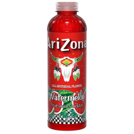 Arizona Watermelon Fruit Juice Cocktail, 20 Fl. Oz.
