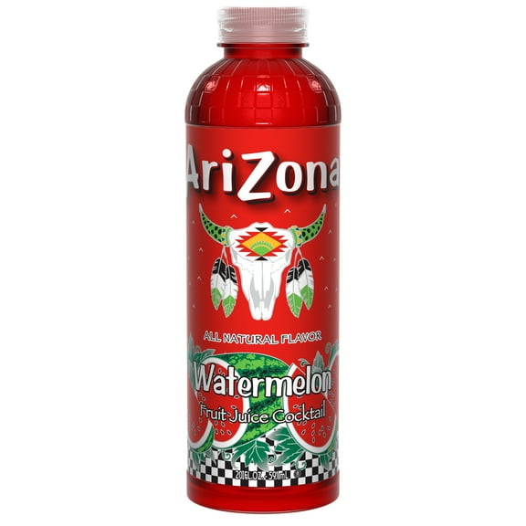Arizona Watermelon Fruit Juice Cocktail, 20 Fl. Oz.