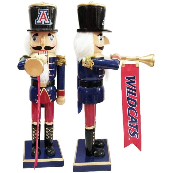 Arizona Wildcats 14" Bugler Nutcracker