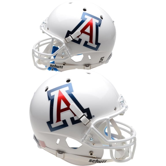 Arizona Wildcats Schutt White Replica Football Helmet - Fanatics Authentic Certified