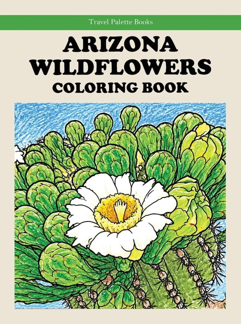 Arizona Wildflowers Coloring Book, (Paperback)